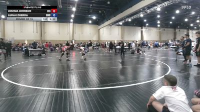 132 lbs Round Of 16 - Joshua Johnson, Stings vs Lukah Zherka, Sons Of Thunder, FL