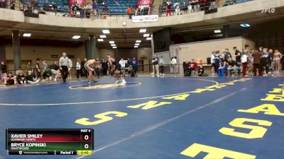 157 lbs Cons. Round 3 - Bryce Kopinski, Unattached vs Xavier Smiley, Glenbard North