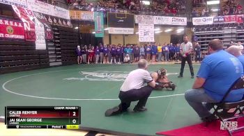 106 lbs Champ. Round 1 - Caleb Renyer, Sabetha vs Jai Sean George, Larned