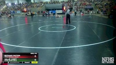 Girls 100 lbs Quarterfinal - Rylee Lent, Independence (Girls) vs Ava Teasley, Rossview (Girls)