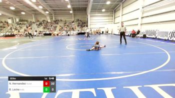 80 lbs Rr Rnd 2 - Noah Hernandez, Team MAGA 45 vs Brody Locke, Ride Out Wrestling Club Green