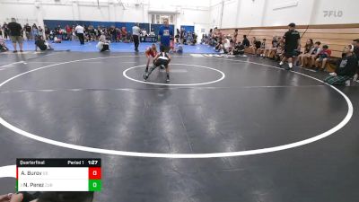 65 lbs Quarterfinal - Noah Perez, MatTime vs Artem Burov, Sacramento Bears