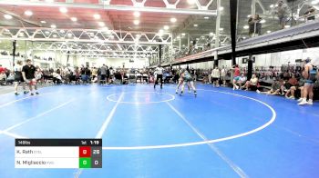 146 lbs Rr Rnd 1 - Kollin Rath, Steller Trained Pyke Syndicate vs Nicholas Migliaccio, Prime Wrestling Club White