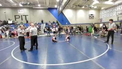 72 lbs 3rd Place Match - Adeline Sharp, Uintah Wrestling vs Teaghan Anderson, Grantsville Wrestling Club