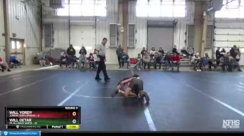 92 lbs Round 3 (6 Team) - Will Yordy, Junior Terps Xpress vs Will Detar, PA Alliance White