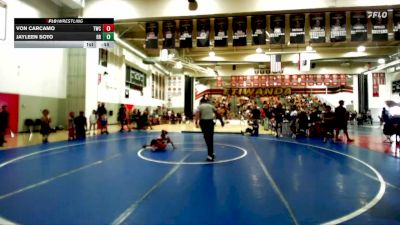 40 lbs Round 1 - Jayleen Soto, Riverside Rascals vs Von Carcamo, Threshold Wrestling Club