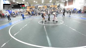 144 lbs Semifinal - Demian Pryima, Newport Harbor vs Jimmey Loya, Fountain Valley