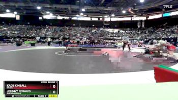 126 lbs Cons. Round 1 - Kade Kimball, Grace vs Johnny Rosales, American Falls