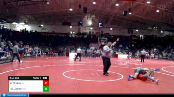 138 lbs Quarterfinal - Delin Jones, Providence Cristo Rey vs Anthony Stokes, Pike