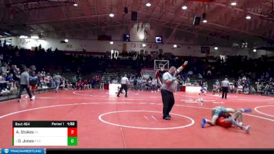 138 lbs Quarterfinal - Delin Jones, Providence Cristo Rey vs Anthony Stokes, Pike