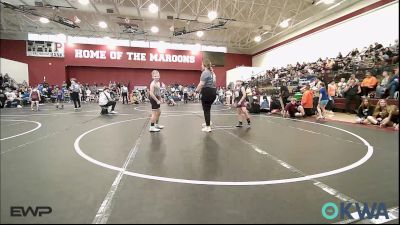 73 lbs Rr Rnd 1 - Graysen Pierson, Blackwell Wrestling Club vs Sutton Hawley, Keystone Kids Wrestling Club