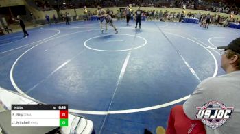 140 lbs Consi Of 16 #1 - Erik Roy, Comanche vs Jaxon Mitchell, Newcastle Youth Wrestling