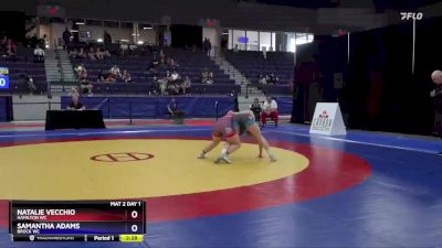 65 kg Semifinal - Natalie Vecchio, Hamilton WC vs Samantha Adams, Brock WC