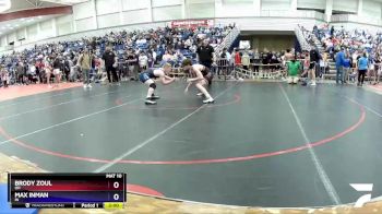132 lbs Champ. Round 1 - Brody Zoul, OH vs Max Inman, IN