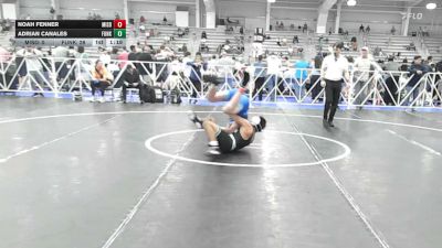 138 lbs Rr Rnd 2 - Noah Fenner, Misdirection Mat Club - HSB vs Adrian Canales, Funk City - HSB