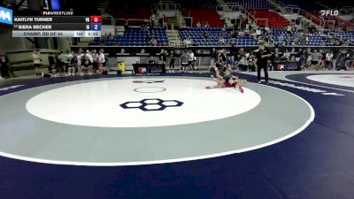 100 lbs Champ. Rd Of 64 - Kaitlyn Turner, VA vs Siera Becker, IA