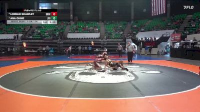 1-5A 114 Quarterfinal - Ana Ohme, St. John Paul II vs Lorelei Shawley, Brooks