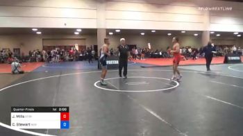 132 lbs Quarterfinal - Jackson Mills, Georgia vs Casper Stewart, New York