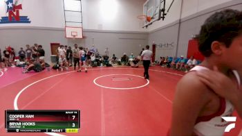 110 lbs Round 5 (6 Team) - Bryson Hand, Choctaw vs Victor Matos, WAR