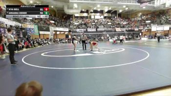 105 lbs Cons. Round 3 - Arianna Ebner, Phillipsburg HS vs Kya Bell, Hill City HS