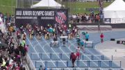 Youth Girls' 100m Hurdles Championship, Finals 1 - Age 13