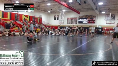 Youth-70 lbs Quarterfinals (8 Team) - Luca Pepe, Mount Olive vs Bash Ditta, Watchung Hills