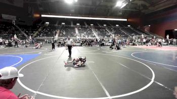 49 lbs 3rd Place - Reagan Heckler, Sidney WC vs Tymber Williams, Eastside United