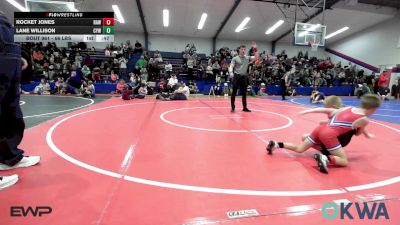 66 lbs Consi Of 4 - Rocket Jones, Raw Wrestling Club vs Lane Willison, Coweta Tiger Wrestling