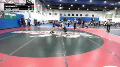 190 Boys Cons. Round 3 - Jason Landman, Mountain Empire vs Ivan Venegas, Montgomery