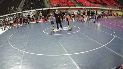 81 lbs Emery McQuillen, Colorado 14U Girls vs Kynzlee Halgren, Utah 14U Girls