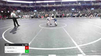 72 lbs Round Of 16 - Trey VanderPas, East Kansas Eagles vs Eli Hertzfeld, AW Elite Special Forces - Team Toledo