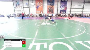 145 lbs Round Of 64 - Carson Lumley, GA vs Cael Huxford, NJ