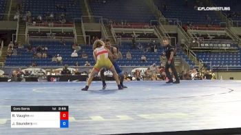 138 lbs Cons Semis - Robby Vaughn, Washington vs Joshua Saunders, Missouri