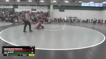 120 lbs Quarterfinal - Zac Bleess, MoWest vs Keaton Rottinghaus, Seneca Wrestling