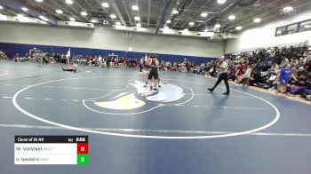 285 lbs Consi Of 16 #2 - William VanVleet, Wesleyan vs Nicolas Besteiro, Wisconsin-Whitewater