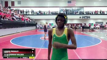 106 lbs Round 1 (16 Team) - Quinton Lovett, Dublin vs Pierce Feathers, Temple