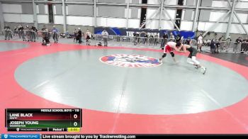 115 lbs Cons. Round 3 - Lane Black, INWTC vs Joseph Young, Washington