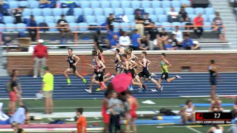 Men's 1500m Unseeded, Heat 6