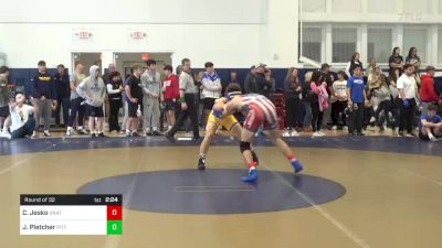 149 lbs Round Of 32 - Chad Jesko, Unattached-UPJ vs Jack Pletcher, Pittsburgh