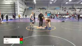 132 lbs Consolation - Jeric Igo, WY vs Timothy Cook, RI