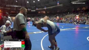 135 lbs Prelims - Brady Benham, Collinsville Cardinals vs Zachary Wessley, Kansas Young Guns