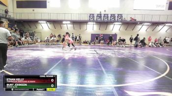 126 lbs Cons. Round 1 - Ethan Kelly, Terminator Wrestling Academy vs Burt Johnson, Moyer Elite