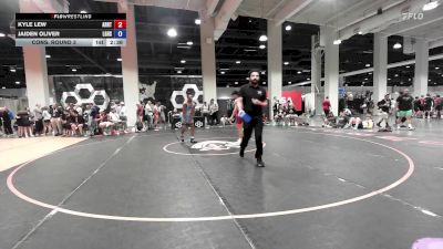 Cons. Round 3 - Kyle Lew, Arkansas RTC vs Jaiden Oliver, Lake Gibson High School Wrestling