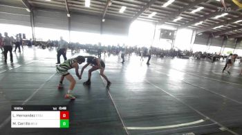 109 lbs Consi Of 4 - Leonel Hernandez, Stout Wr Acd vs Mason Carrillo, Belen Jr Wrestling