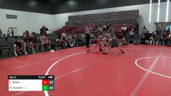 129 lbs Placement Matches (8 Team) - Malachi Puckett, Minions Black (GA) vs Jackson Weller, Aggression Legionaries