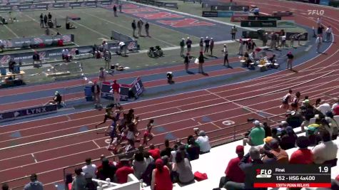 Watch High School Girls 4x400 Relay Prelims (Event 152) At 2026 Penn Relays