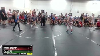 76 lbs Round 4 (6 Team) - Ali Ahmed, NY Hammers vs Kaiden Crowley, U2 Journeymen Uprising