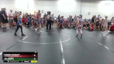 76 lbs Round 4 (6 Team) - Ali Ahmed, NY Hammers vs Kaiden Crowley, U2 Journeymen Uprising