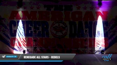 Renegade Allstars - Rebels [2021 L1 Youth - D2 - Small Day 2] 2021 The American Celebration DI & DII