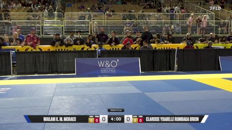 Clarisse Ysabelle Rumbaua Brion vs Wailani K. M. Moraes 2025 Pan Kids Jiu-Jitsu IBJJF Championship